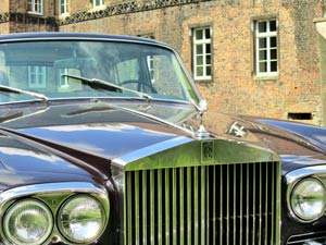Rolls-Royce auf Schloss Bladenhorst am 18.06.2020