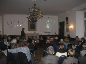 Schnappschuss vom Vortrag "Titanic - mehr als nur ein Untergang" am 28.01.2012