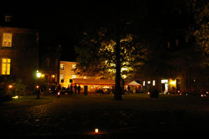 Nachtfoto von der Hochzeitsfeier Nicole und Martin Meschke