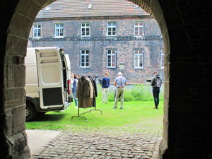 Werbeaufnahme "Wellington of Bilmore" auf Schloss Bladenhorst am 06.09.2021