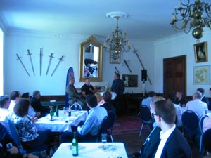 Foto vom Freitags-Talk am 10.06.2016 im Schloss Bladenhorst