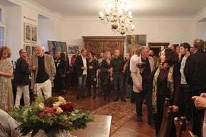 Ausstellungseröffung von Bela Bartels auf Schloss Bladenhorst am 09.09.2011 - Fotograf: Ramo Ujhelyi