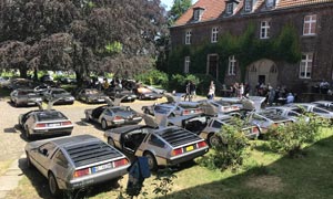 Foto vom 31. Int. Clubtreffen des DeLorean Club Deutschland am 28.06.2021 auf Schloss Bladenhorst