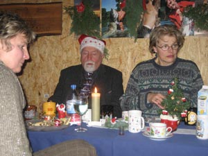 Adventsfeier in der Piratenbar Schloss Bladenhorst