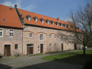 Schloß Bladenhorst - Blick auf den Nordflügel