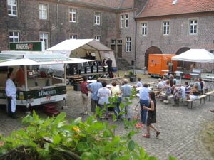 Open-Air-Konzert der Akkordeon-Big Band Druckluft am 09.07.2010