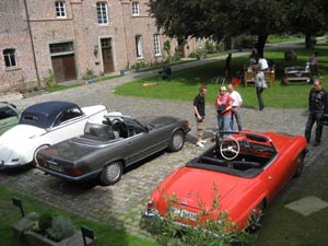 Besuch des Mercedes-Benz Veteranen Clubs, Ruhr anläßlich einer touristischen Rundfahrt am 22.08.2010