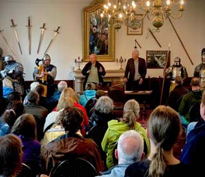 Foto vom &raquo;Tag des offenen Denkmals&laquo; auf Schloss Bladenhorst am 13.09.2026